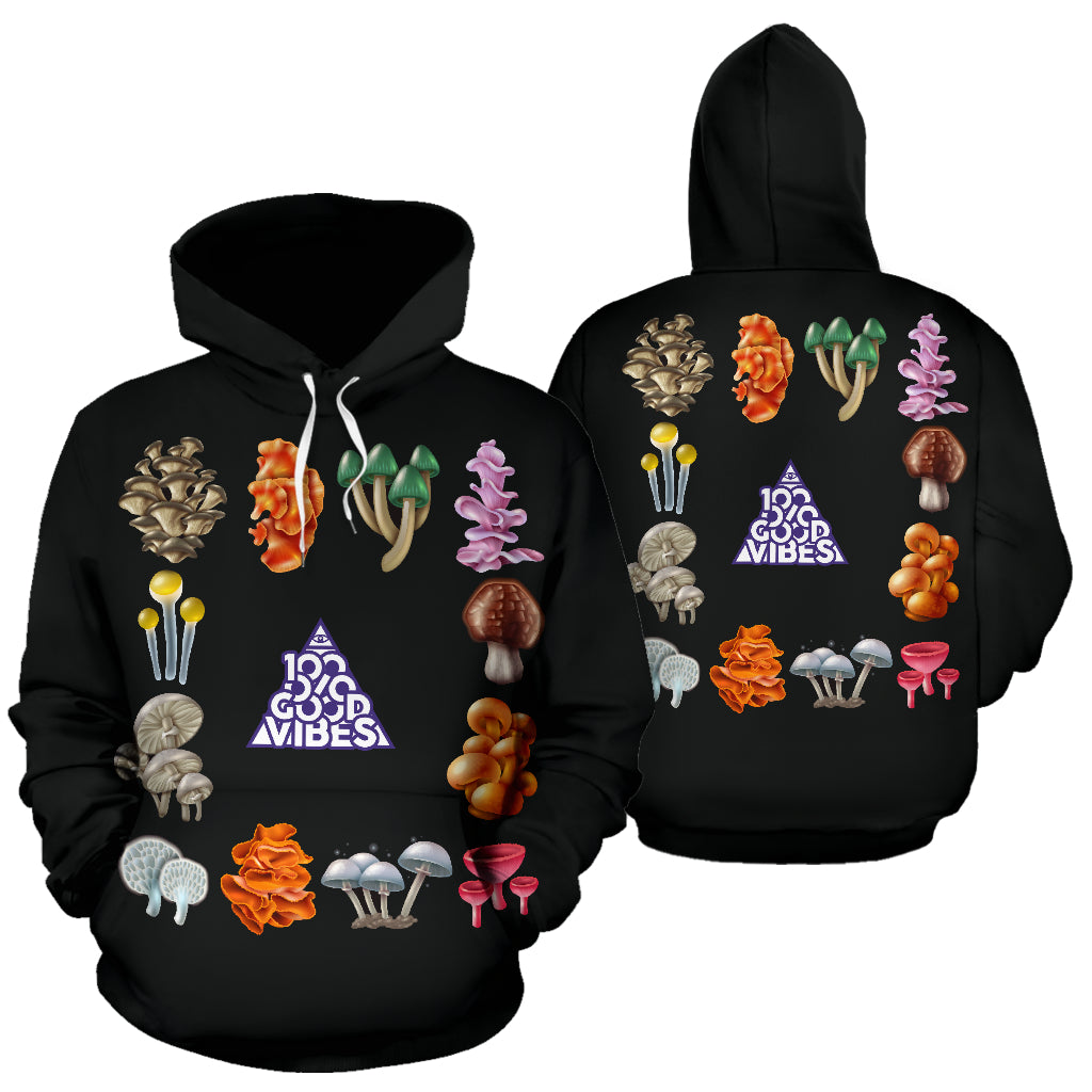 Mushrooms Catalog - Hoodie - Top Content | POD Collection | Free Shipping