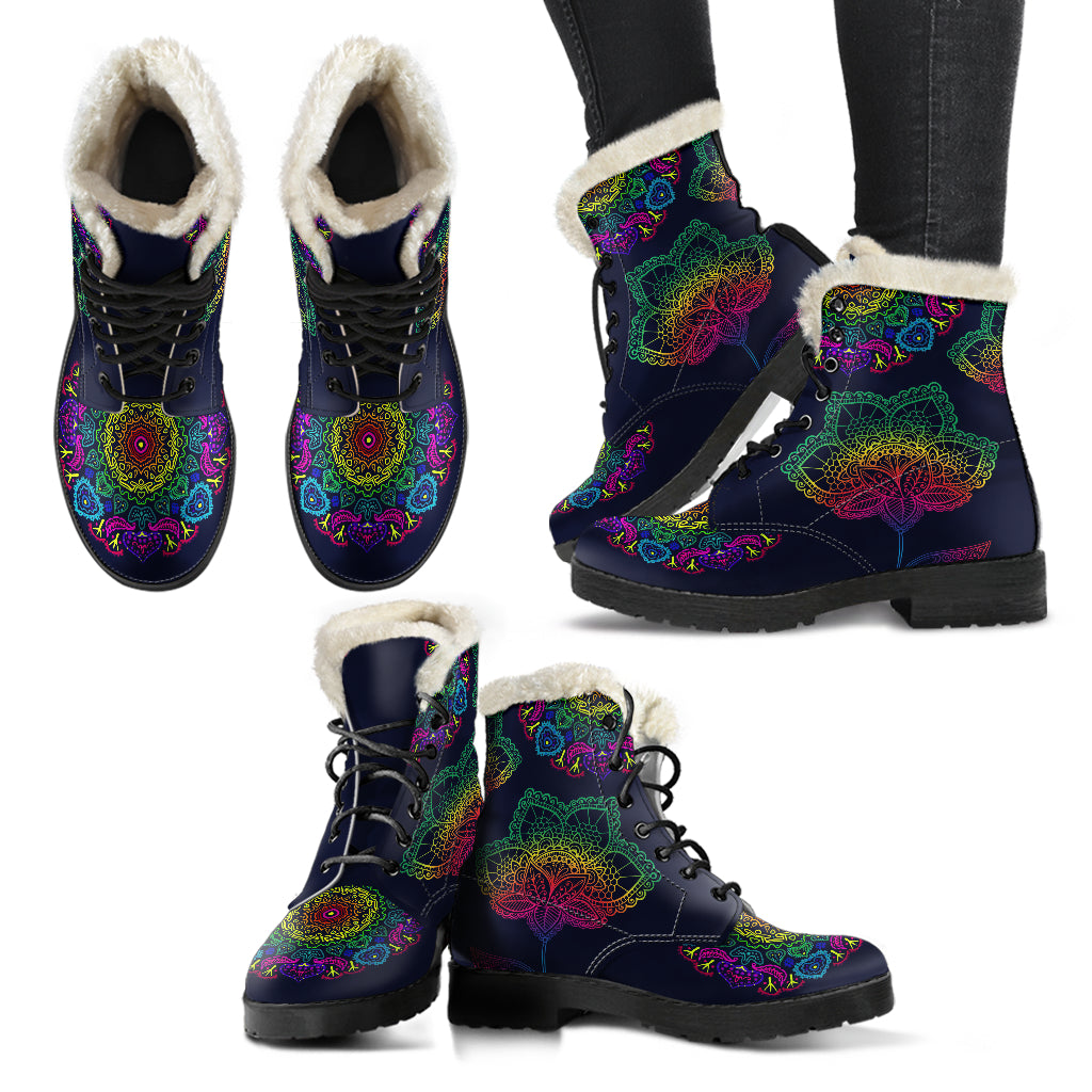 Colorful Flower Boots - Top Content | POD Collection | Free Shipping