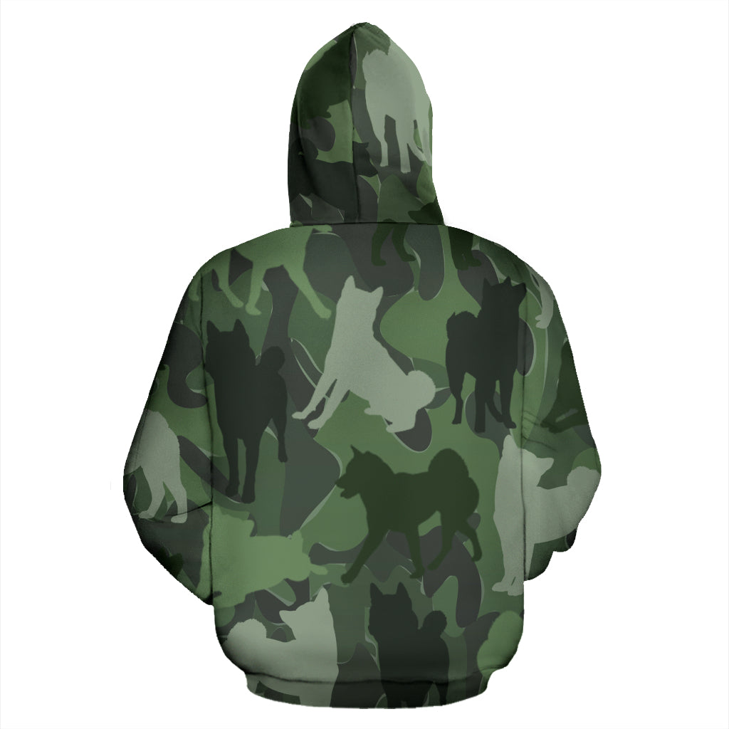Shiba Inu Light Green Hoodie