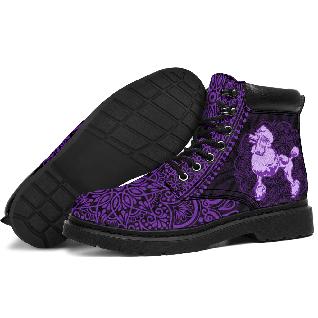 Poodle Mandala Boots
