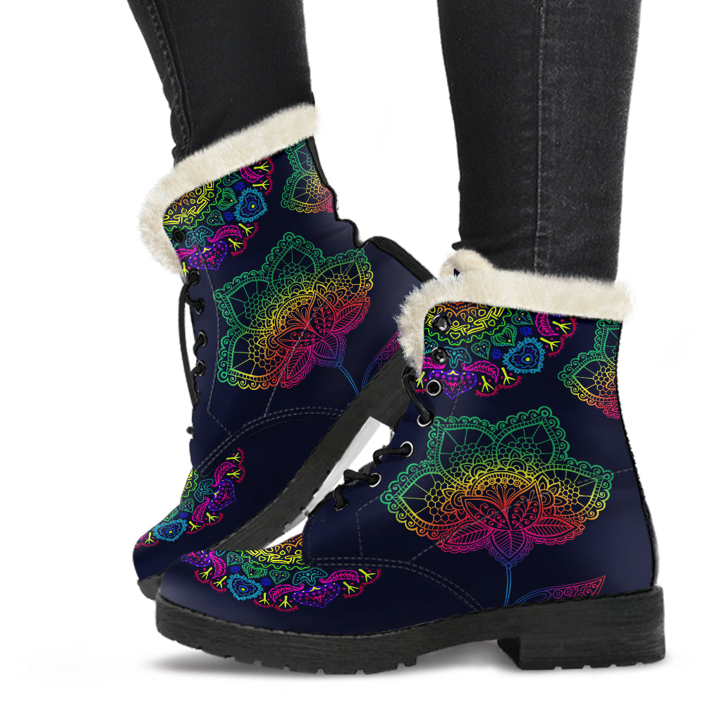Colorful Flower Boots - Top Content | POD Collection | Free Shipping