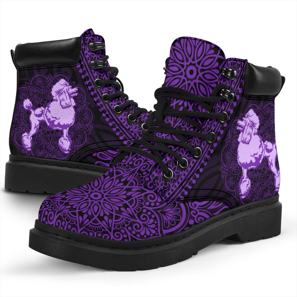 Poodle Mandala Boots