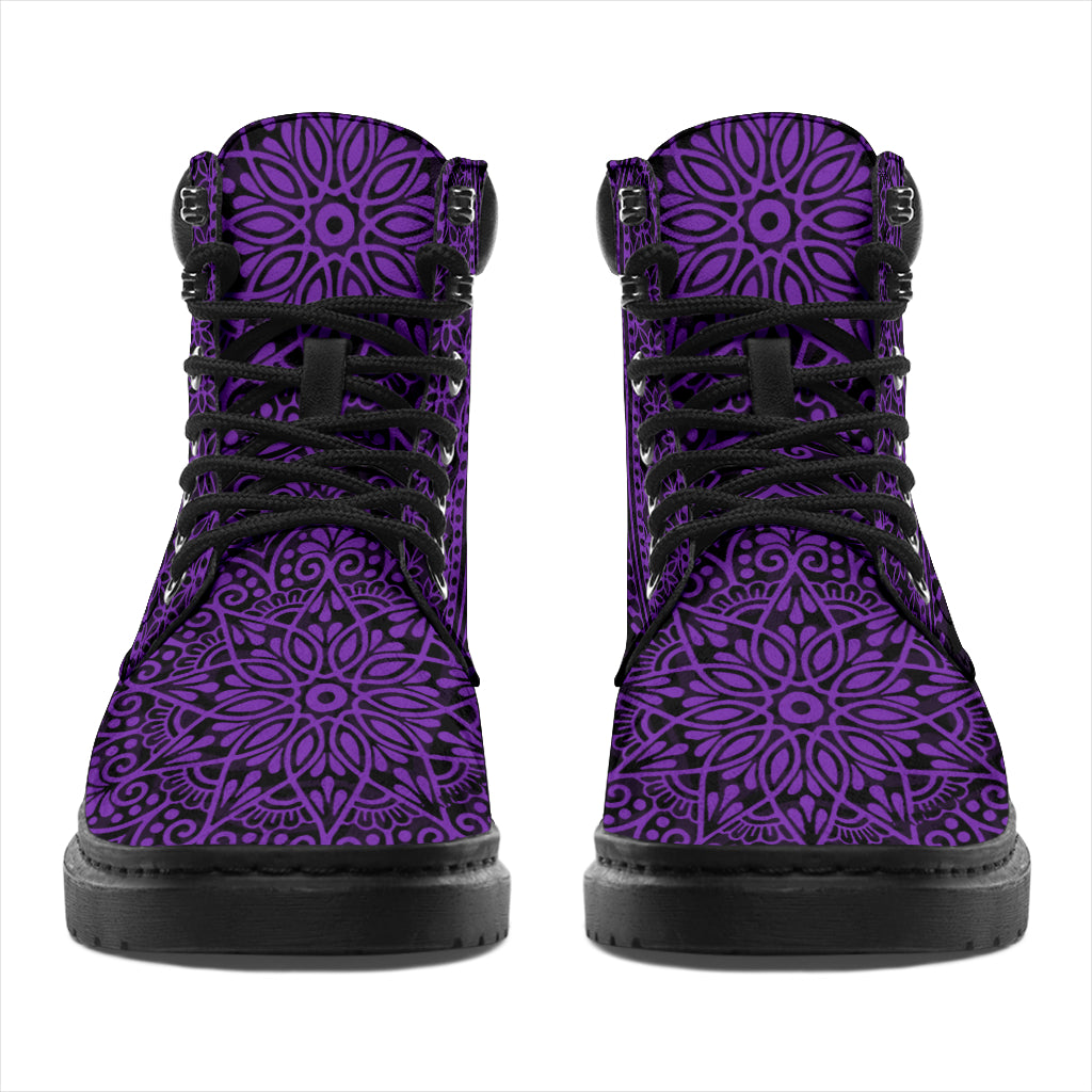 Poodle Mandala Boots