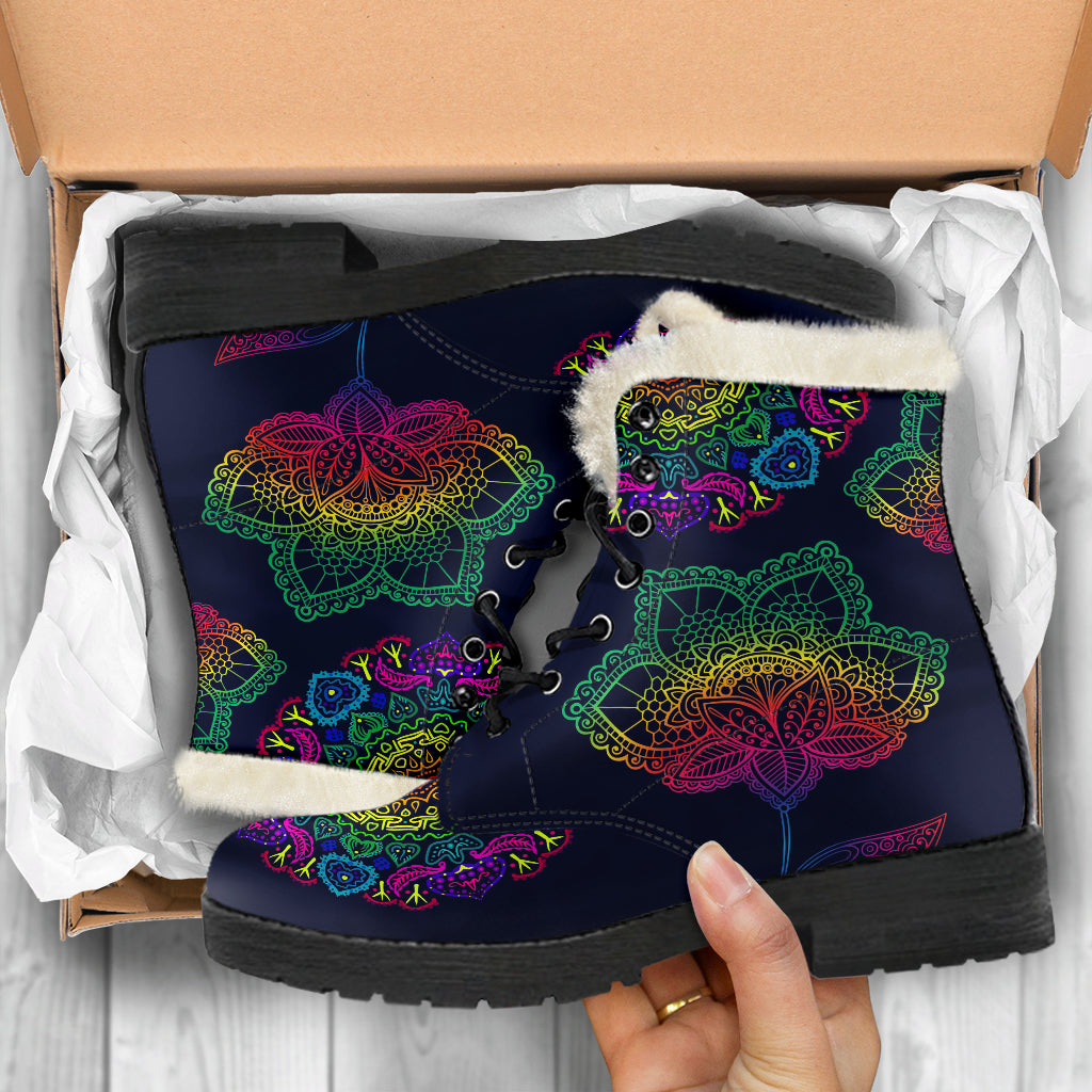 Colorful Flower Boots - Top Content | POD Collection | Free Shipping